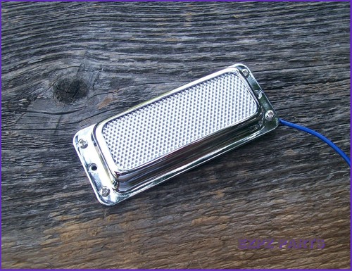 Silver foil guitar pickup 60s - silver,
