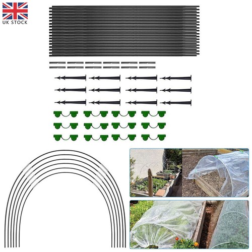 Greenhouse hoops plant grow - greenhouse,