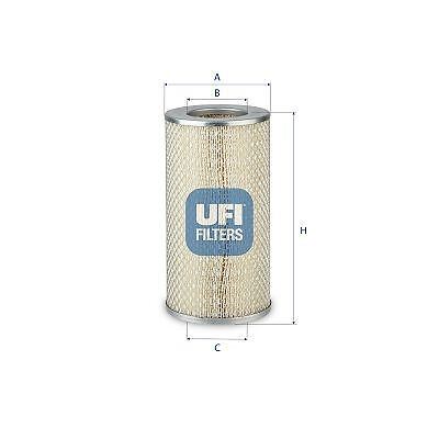 Ufi air filter - ufi, 280mm