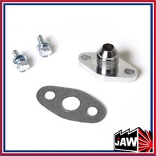 Turbo oil drain flange - oil,