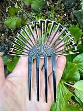 Large Art Deco Celluloid Hair Comb
