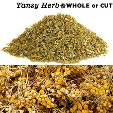 Tansy Dried Herb (Tanacetum vulgare)-Whole or Cut - 100% Natural, Wild Harvest