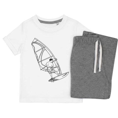 Windsurfer kids nightwear - 'windsurfer',