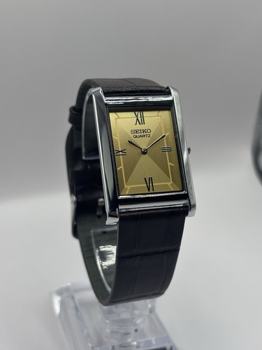 Seiko vintage tank gold dial - vintage,