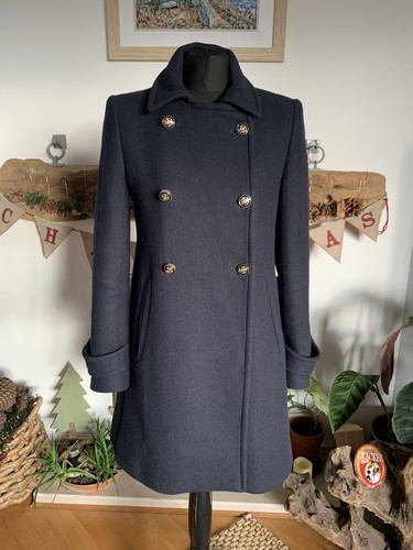 Zara navy blue - zara, wool