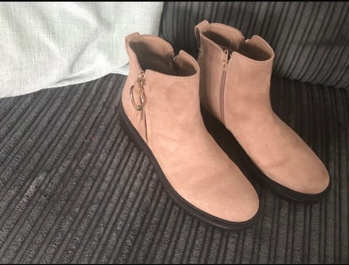 Graceland ankle boots beige