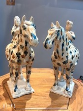 Vintage Art Deco Style Of Tang Dynasty Sancai-glazed Horse