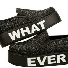TUK What Ever Black Glitter