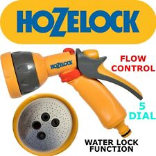 Hozelock Multi Spray Gun 5 Patterns for Garden Hose Pipe - Adjustable Flow 2676