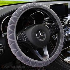 Soft plush car steering - plush, wheel