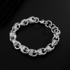 Silver filled 12mm tulip - silver,