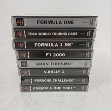 Playstation 1 Games Bundle x8 Formula 1 Toca World Gran Turismo Porsche RMF30-MS