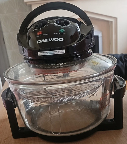 Daewoo 17l 1200w halogen oven - 1200w,