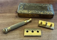 Antique Gillette Gold Tone