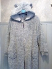 M&S Grey Hooded Bear With Ears