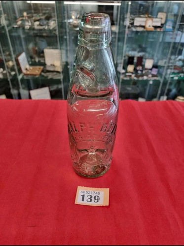 Antique glass codd - antique,