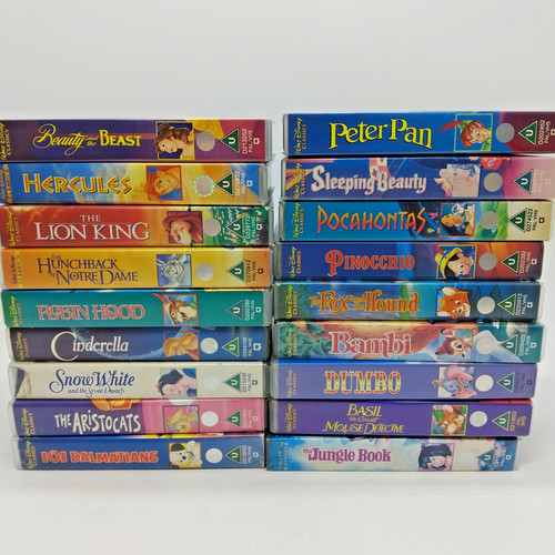 Job lot vhs cassettes - job,