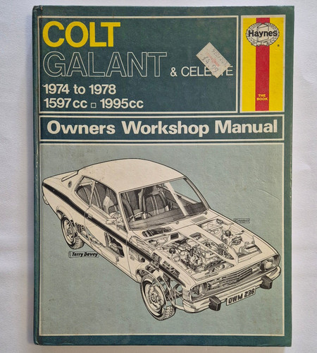 Haynes manual mitsubishi colt - haynes,