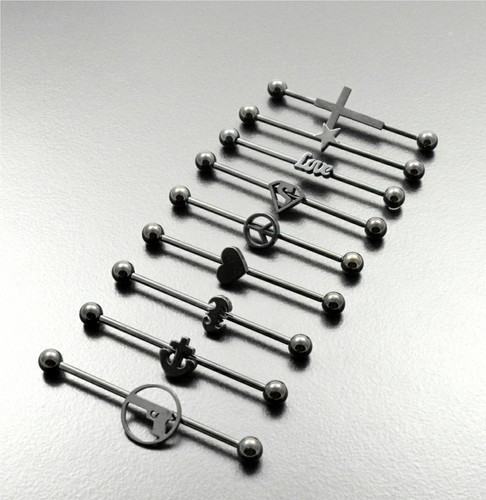 Industrial ear scaffold bar - industrial,