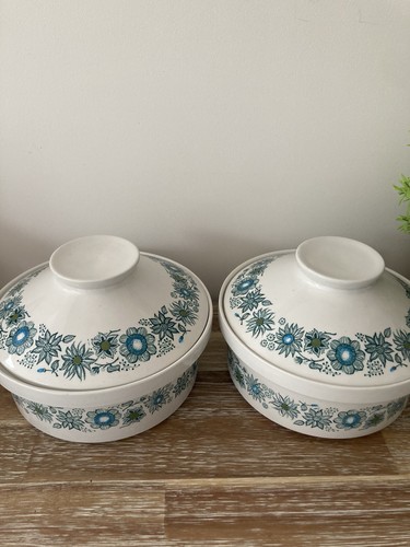 Pair burleigh ironstone - pair,