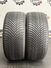 2x 235 35 R19 91Y XL CONTINENTAL ALLSEASON CONTACT M+S 5-6mm TESTED FREE FITTING