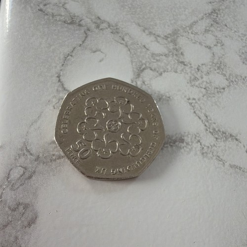 50p 2010 elizabeth coin - 2010, ii