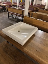 Contemporary bathroom basin