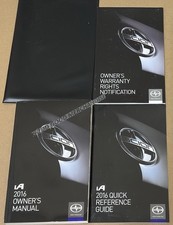 2016 SCION IA OWNERS MANUAL