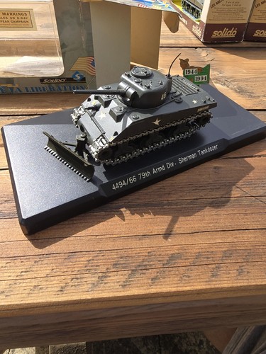 Solido sherman tank dozer - solido,