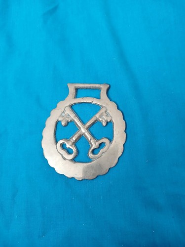 Antique horse brass - horse,