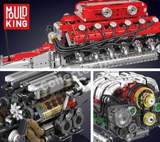 Mould King Technology Motorized Engine Building Block Model Sets