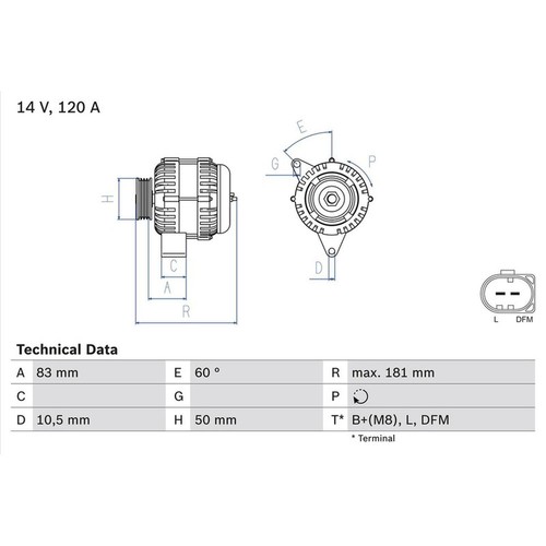 Bosch 986 047 540 - 986,