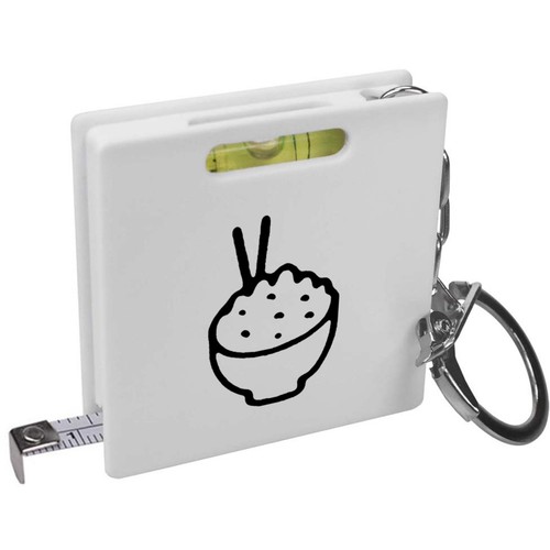 Rice bowl keyring - 'rice, tape
