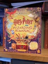 HARRY POTTER WIZARDING ALMANAC J K Rowling, SIGNED BY 2 ILLUSTRATORS