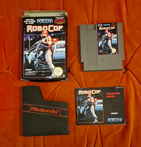 Nintendo nes game robocop - nes, game: