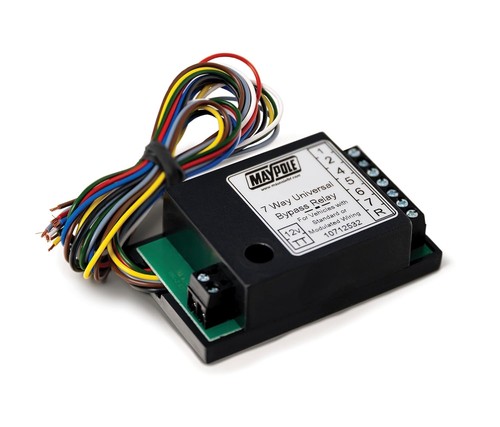 Maypole 12v way bypass relay - 12v,