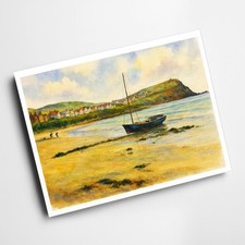 A4 PRINT - On the Sands, Borth