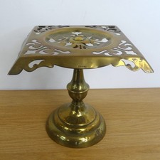 Victorian Brass Trivet Stand