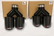 2x GLOSS BLACK CARBON