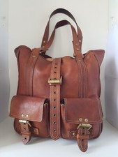 Mulberry Oak Leather Roxanne Tote Bag