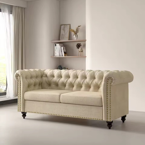 Large seater chesterfield - large,