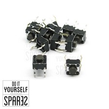 AKAI MPC60 500 1000 2000 2000 XL 2500 4000 AX73 MX73 S1000 TOUCH SWITCH (10PCS)