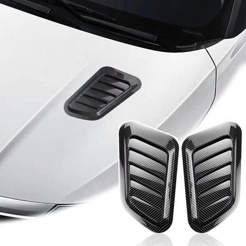 2xcar front hood - front, side