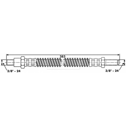 Brake hose for - brake,