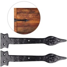 2 x DUMMY HINGES Victorian Olde Vintage Gothic Spear Style Fake False Door Front