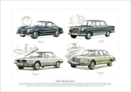 Classic mercedes benz fine - classic,