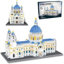 JOMIOD St. Paul's Cathedra Model Building Block Kit, 7053 Pieces Small 