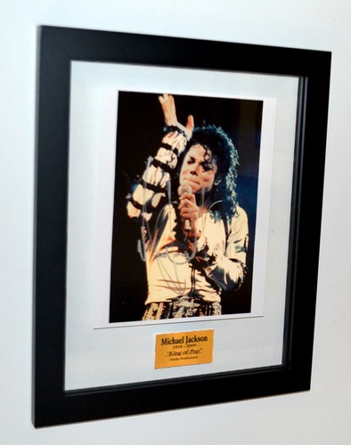 Michael jackson rare signed - jackson,