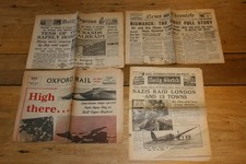 Vintage newspaper ww2 - vintage,