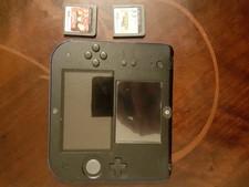 Nintendo 2ds black and blue